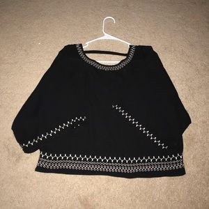 MONTEAU black lose shirt